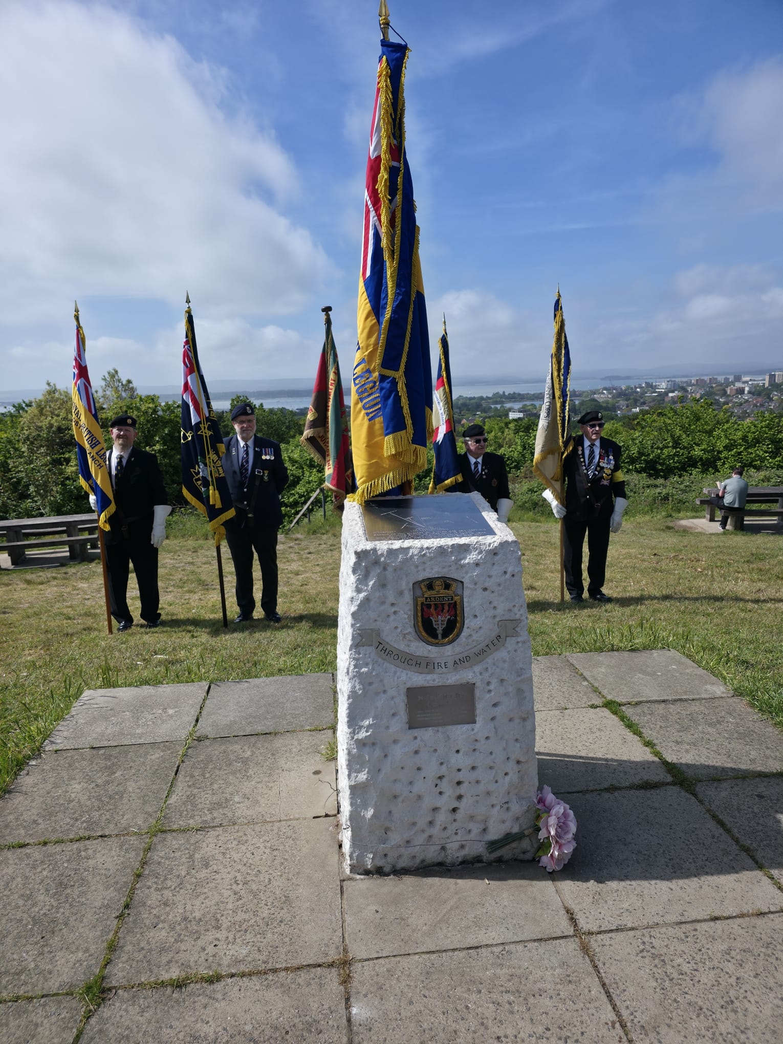 Graveside ceremony, Remembrance Day