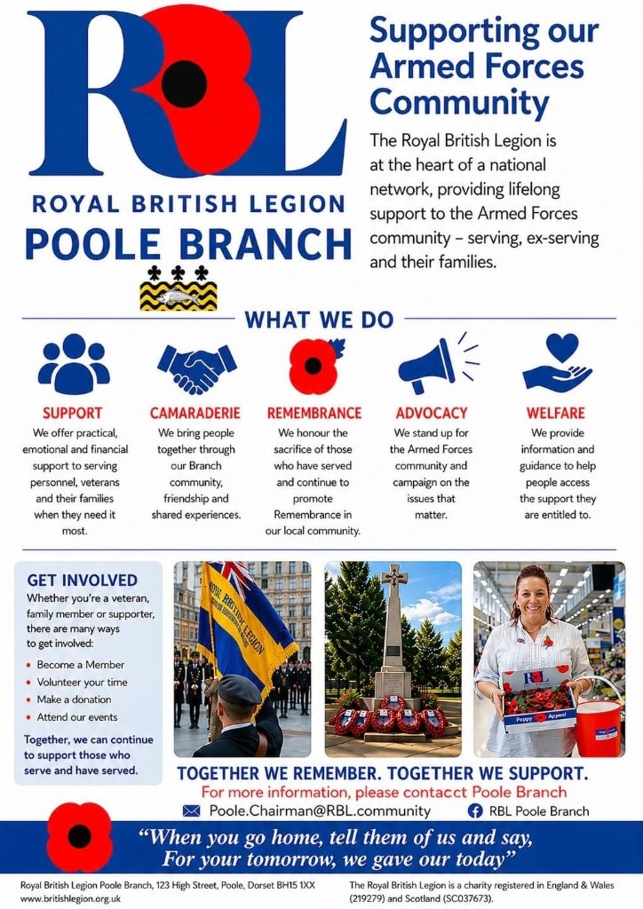 Royal British Legion Poole Branch — Supporting Our Armed Forces Community