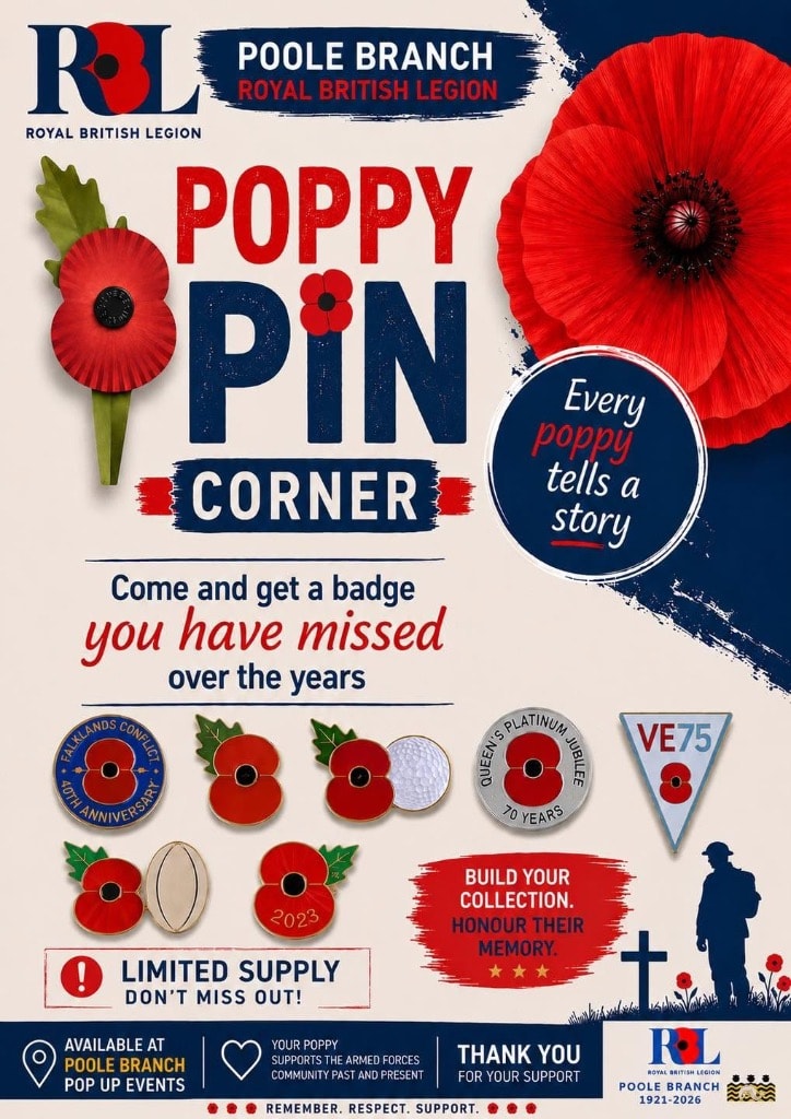 Poppy Pin Corner