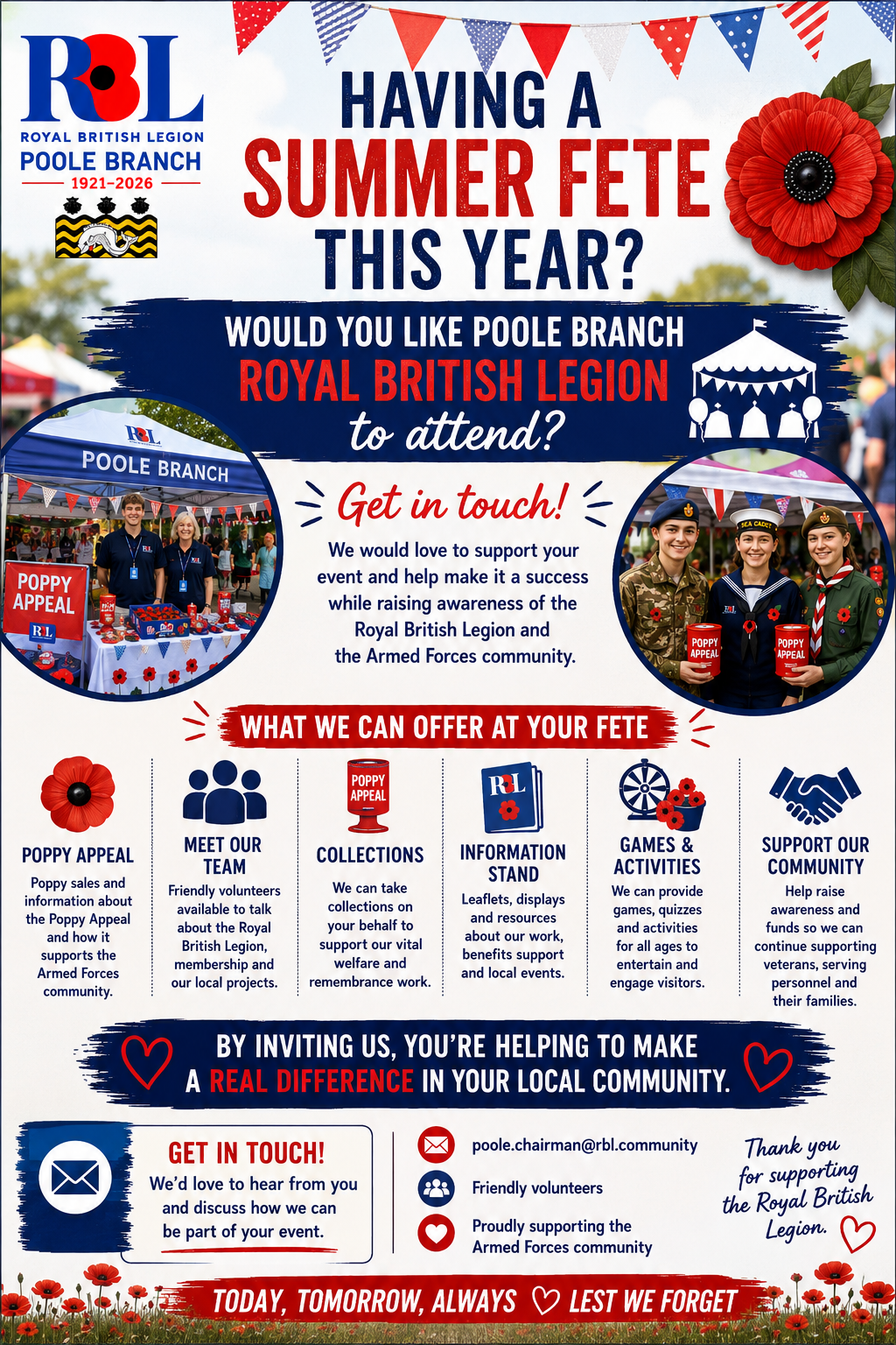 Having a Summer Fete? Invite Us Along