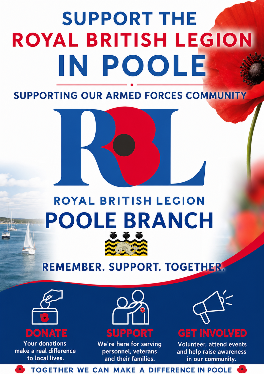 Support the Royal British Legion in Poole